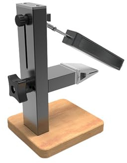 UNTERING Portatile Doppio Lato Affilatura Strumento per Casa Ristorante Campeggio Robusto Disegni Ergonomici Supporti Sicuri Doppio Lato Cutter Affilatrice