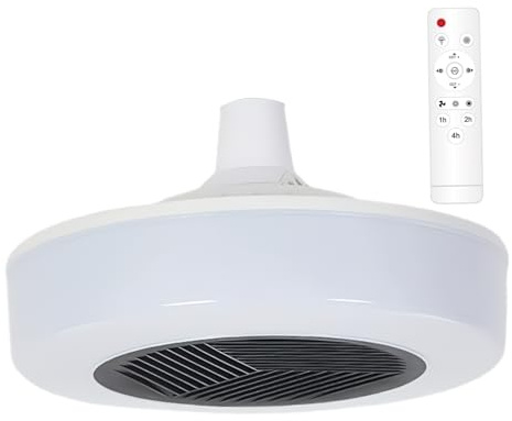 Peosaard Ceiling LED Lights, Bathroom Heater Fan Light Combo, Ceiling LED Lights with Built-in Heater, Bathroom Light Heating Fan Includes Remote Control for Home