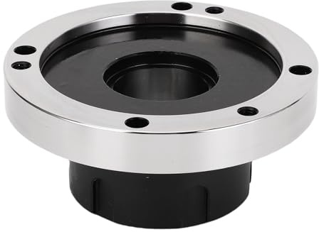Mandrino a pinza ER50 Diametro 130 mm Flangia a 7 fori con dado eccentrico A2 5 4 Mandrino per tornio in acciaio inossidabile con montaggio per fresatrice e utensili per tornio di