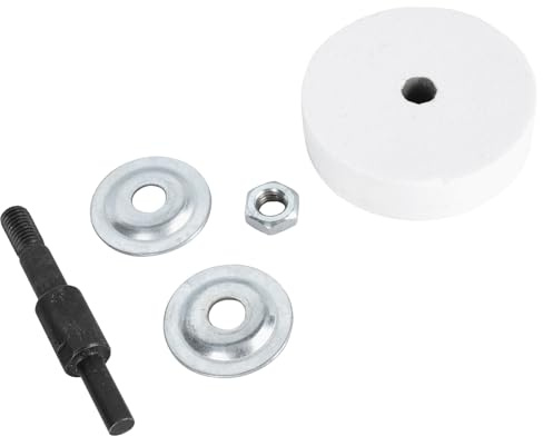 Toddmomy Juego de Rueda de Lijado y Muela Abrasiva para Taladro Eléctrico Accesorio Multifuncional para Pulir y Esmerilar Metales Piedra y Joyería Color Claro