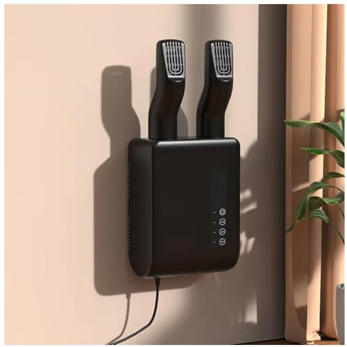 Shoe Dryer,Wall Mounted Electric Socks Gloves Dryer, Quiet Boot Dryer with 3H Timer Constant Temperature, Smart Boot Deodorizer for Work Boots Gloves Hats Socks Ski Boots green