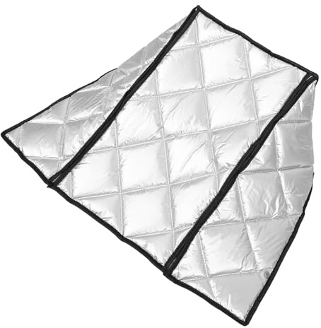 TEHAUX Soundproofing Water Heater Cover with Oxford Cloth and Polyester Cotton Material, Easy Installation Anti-dust Boiler Cover for Bathroom and Installation Needs