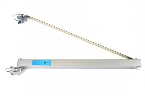 Hilka Tools 84990006 Hoist Scaffolding Support Arm, 600 kg, Silver