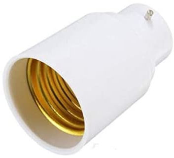 Generic Pack of 1 Light Bulb Holder, B22 to E27 Bayonet to Edison Screw Lamp Light Adaptor Converter - [Energy Class A]
