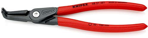 Knipex Sicherungsringzange, gebogen 210 mm 40 → 100 mm