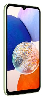 Samsung Galaxy A14 5G Smartphone Android, Display LCD FHD+ 6.6, 4GB RAM, 64GB Memoria interna espandibile, Batteria 5.000 mAh, Light Green [Versione italiana] (Ricondizionato)