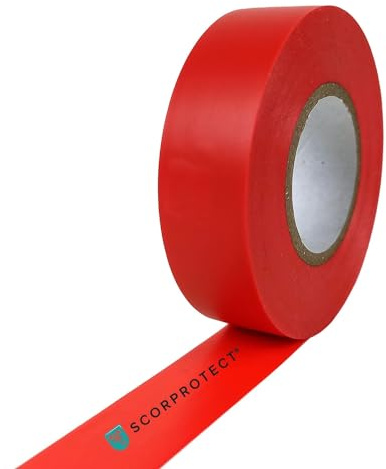 Scorprotect ® PVC Klebeband rot 25 mm x 25 m