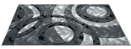 Fit Even Non-Slip Door Mat - Washable Doormat, Suitable for Indoor/Outdoor Use, Heavy Duty Dirt Trapper and Water Absorbent (Grey, 50cm x 80cm)