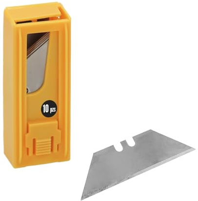 WOLFPACK LINEA PROFESIONAL Hoja Cuchillo Recta (Dispensador de 10 hojas)