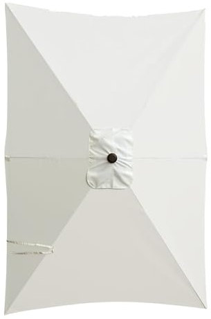 Generico Telo di Ricambio per Ombrellone Rettangolare 2x3 Metri Con Supporto Laterale, Accessori Da Esterno per Piscina, Prato e Tavolo