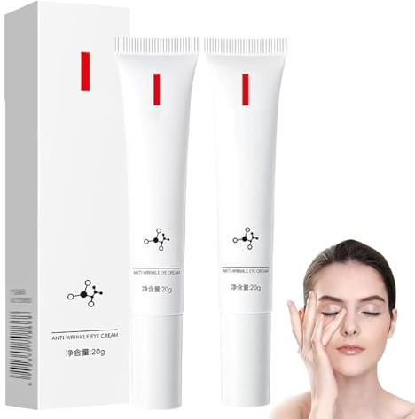 Getöntes straffendes Augengel, temporäre Augencreme, straffende Anti-Falten-Creme, reduziert Schwellungen und feine Linien.