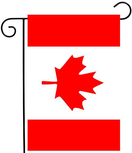 Drapeau De Jardin Canada Érable Canadien National Drapeau De Bienvenue Antifouling Garden Flag Couleurs Vives Pride Flag Pour Home Pelouse Pavillon 30X45Cm