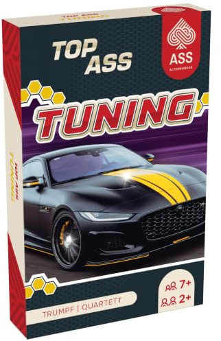 Ass Altenburger TOP Ass - Tuning - Auto Quartett u. Trumpf, Speed-Reihe, tiefergelegte Autos und PS-Boliden