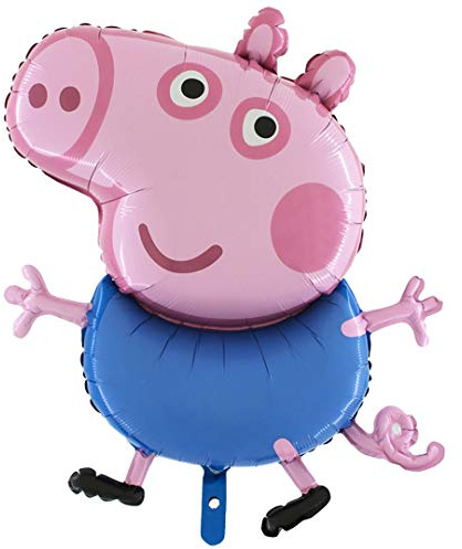 Ballonim® Schorsch Wutz ca. 80 cm Luftballons Folienballon Party DekorationGeburtstag