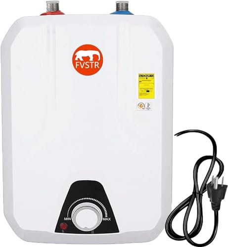 Chauffe eau Instantané Électrique sans Réservoir avec Technologie de Température Auto-modulante 220V 7kW pour Chaudière Unique Cuisine de Salle de Bains de Rression (White-1.5KW)