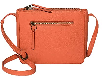 Universal Thread Triple Compartment Crossbody Bag - Orange
