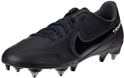 Nike Unisex Tiempo Legend 9 Academy SG-Pro AC Sneaker, Black/DK Smoke Grey-Summit White, 39 EU