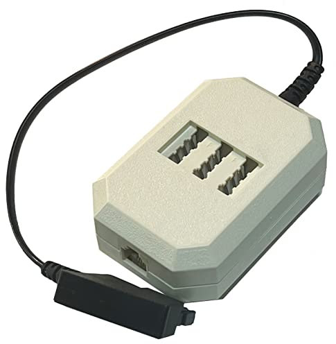 Adattatore analogico/splitter TAE F western maschio su presa TAE NFF NFF e RJ11, 0,2 metri (F-NFF, 0,2 m)