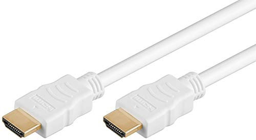 goobay 61019 High-Speed HDMI Kabel mit Ethernet / 4K Ultra HD und ARC/für Monitore, PS5 und Xbox / 1.5M