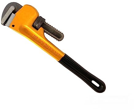 TANIASHOP Chiave Giratubi Modello Americano 14 355mm con Apertura Regolabile Giratubo Tubi Chiave Inglese Chiave a Pappagallo al Cromo Vanadio Corpo in Ghisa per la Riparazione di impianti idraulici