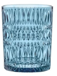 Nachtmann, 2-teiliges Becher-Set, Blaue Whiskey-Gläser, Kristallglas, 304 ml, Vintage Blue, Ethno, 105389, Minzgrün | Blaue Whiskey-Gläser, Kristallglas
