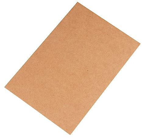 Tofficu 100stücke Blanko Grußkarten Aus Kraftpapier Braune Postkarten Memokarten Nachrichtenkarten Diy-leerkarten Für Handschriftliche Botschaften Braun