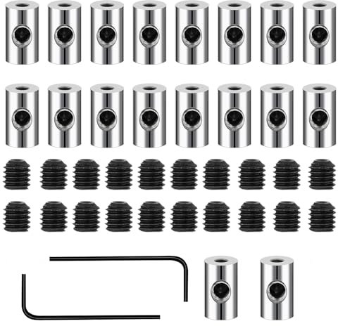20 Stück Pin Keeper, Pins Rücken Anstecker Pinlock Verschluss mit Schraubenschlüssel Stift Keepers Verschluss Schließe, Pin Keeper für Schmuck DIY Brosche Namensschild