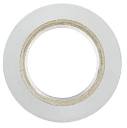 WatioWave Cinta aislante de PVC, dimensiones 0,13 x 17 m, color blanco, ideal para aislamiento eléctrico y reparaciones en el hogar.