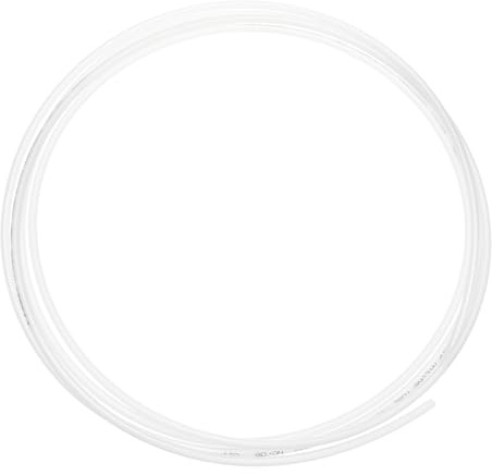 M METERXITY Nylon Line Hose Tube, 0.12(3mm) ID x 0.2(5mm) OD PA6 Pneumatic Air Line Tubing for Fluid Transfer/Trailer Air Brake System, Polyamide Water Fuel Pipe [3 M/10FT, Translucent]