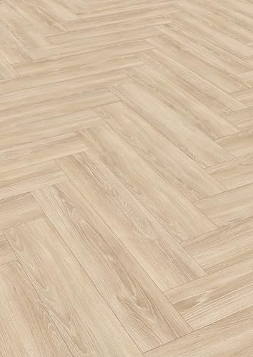 EGGER NatureSense Herringbone Laminat EL2161 Newport Eiche creme 840x168x8mm (1,976m²)