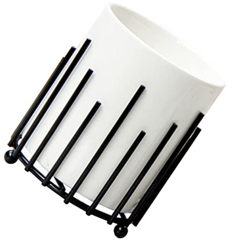 Alipis Porta-bacchette E Cucchiai Salvaspazio in Ceramica Per Riporre Utensili Da Cucina