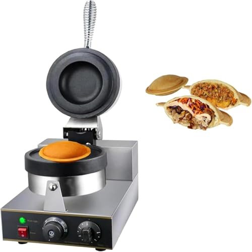 Macchina per hamburger, pressa per waffle per hamburger per pressa elettrica commerciale per uso domestico Macchina per hamburger con riscaldamento su entrambi i lati (250 * 380 * 280 mm)