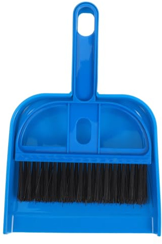 SHERCHPRY Mini Balai et Pelle Petite Balayette et Pelle à Main Outil de Nettoyage Compact pour Diverses Surfaces