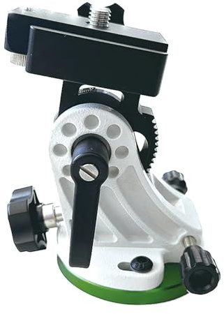 Gimbales de montaje de movimiento multiusos para telescopios astronómicos, cámaras, instrumento de encuesta para astronomías, entusiastas de la astronomía, cabeza de trípodes de movimiento