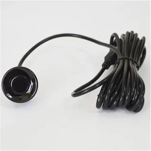 Sensori di parcheggio, 1 pezzo, kit sensore di parcheggio Parktronic, monitor radar di retromarcia, indicatore di allarme sonoro, sensori di parcheggio (bianco) (nero)