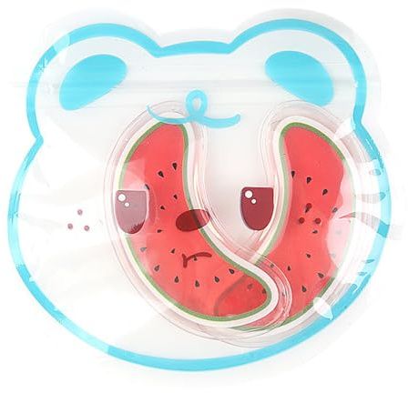 Pack de glace pour les yeux | Outils de beauté réutilisables en forme de fruits, patchs de glace apaisants sous les yeux | Pour femmes et filles pour dormir, quotidien, voyage, maquillage matinal