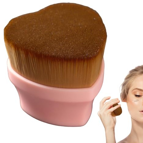 Solskyddsmedel makeupborste – barnsäker tät borst snabbt bekvämt | Foundation solkräm makeupborstar – för pulver vätska kräm rouge dating resor affärsresa fest
