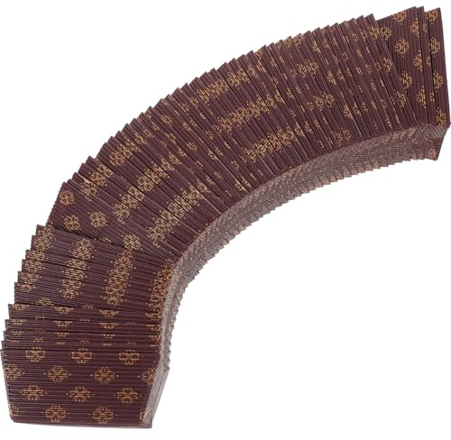 Toyvian Molde para Pan Rectangular Pequeño Desechable de Papel Corrugado, Bandejas de Papel Antiadherentes para Hornear, Resistentes al Calor, 50 Piezas, Adecuado para Repostería y Horno