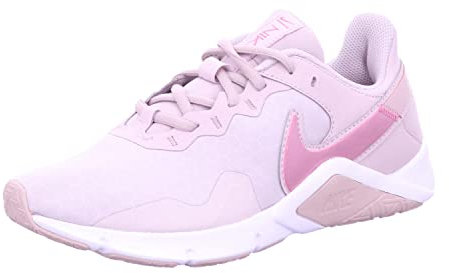 Nike Women's Training Shoe Legend Essential 2, Platinum Violet/Desert Berry-Stone Mauve, CQ9545-003, 37.5 EU (6.5 US)