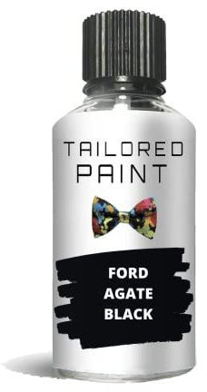 Touch Up Paint For Ford Puma 2019-Present Agate Black Pearl Metallic Quality Bottle Stone Chip Scratch Repair (Touch Up)