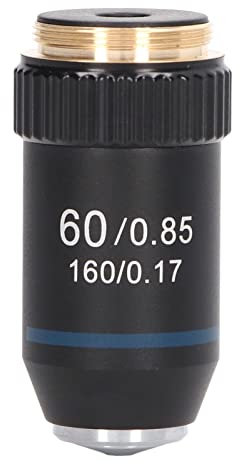 Mikroskop-Objektivlinse, Achromatisches Mikroskop 60X Federschutzgerät für Biologie