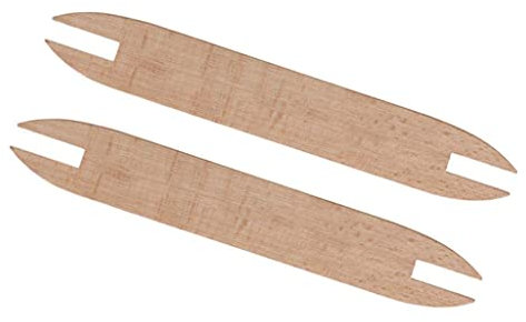 DIY Webwerkzeug Holzweberei Shuttle Woven Sweater Schal Tapisserie Bobbin Stick DIY Webstuhl Werkzeuge 2 Stück