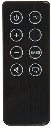 Nuovo Telecomando per Sistema Audio TV Bose Solo 5 10 15 Serie II, Telecomando Soundbar Sostitutivo Telecomando Universale Compatibile per 418775 410376 431974 845194