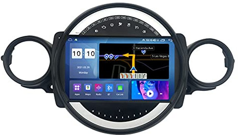 per B-MW M-ini 2007-2015 Android 10.0 Navigatore satellitare per Auto Lettore multimediale Ricevitore Stereo Radio unità Principale di Navigazione GPS BT WiFi USB FM Specchio Link SWC Bluetooth T