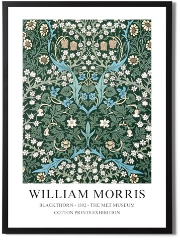 State Media Vision William Morris Blackthorn Poster – Famous Artist Drawings - Stylish Home Decor - Variety of Sizes (Blackthorn, A3 Print Only)