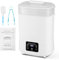 Baby Bottle Steriliser and Dryer, Large Size Hold 8 Bottles and Pacifiers, 4-in-1 Electric Steam Steriliser for Baby Bottles,Breast Pump Parts,Teething Toys,Milk & Food Warmer, Kills 99.9% of Bacteria