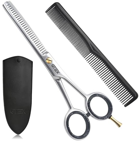 Thinning Scissors Hairdressing - Hair Scissors 6.5 Professional Super Sharp Hair Thinning Scissors for Women Men Adults Kids