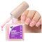Gelike ec Vernis Durcisseur Ongle Fort et Croissance, Soin de la Base de Vernis pour Rembourrage des Ondes des Ongles, pour Réparer les Ongles Fins et Cassés, Vernis de Couleur Rose Naturel Velouté