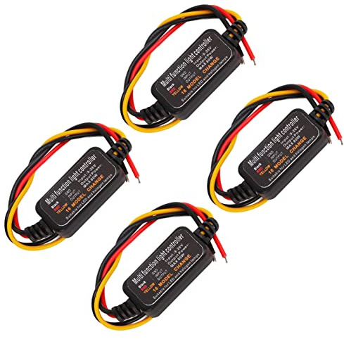 16 Modes Module de Clignotant de Contrôleur de Stroboscope Flash Réglable pour la Moto de Voiture, avec un Voyant D'éclairage Intérieur de Lumière de la Baie élevée, pour Gagner