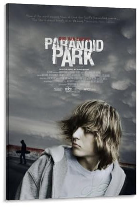 TMWHONG Paranoid Park, klassisches Filmposter, Leinwand, Kunst, Gemälde, Büro, Zuhause, Wanddekoration, 20 x 30 cm